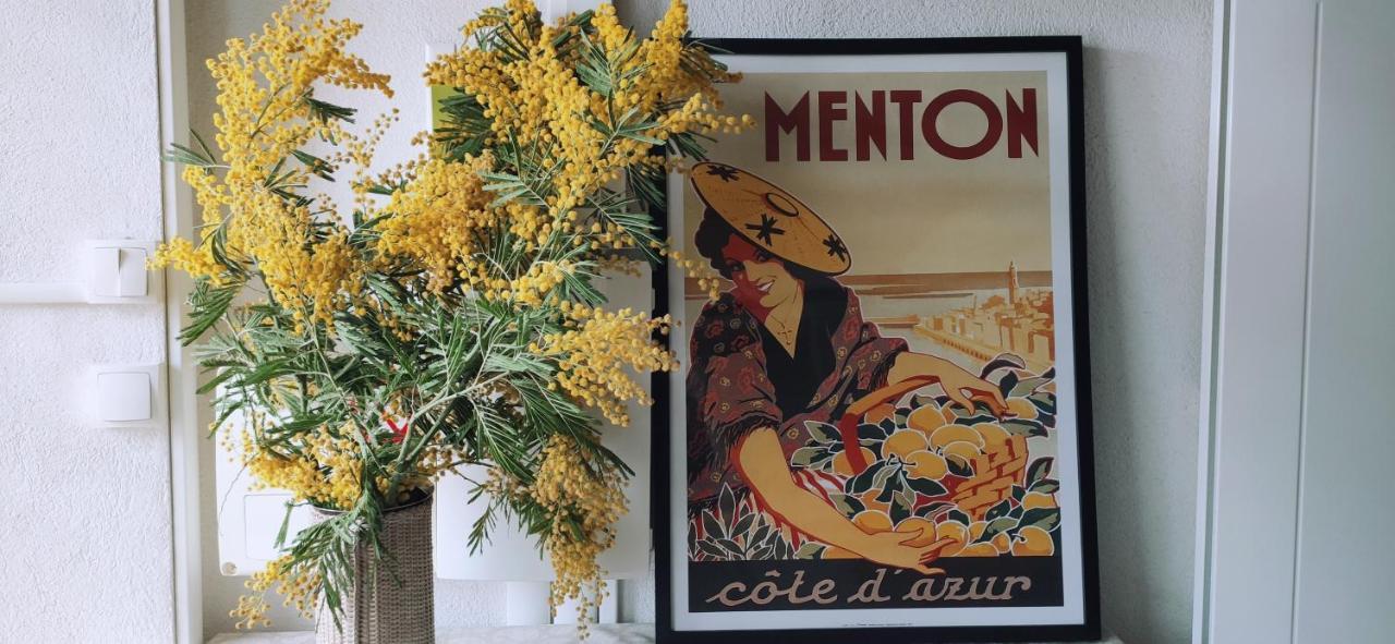 Superbe Appartement 2 Pieces A 2 Pas De La Plage,Dans La Vieille Ville Menton Exterior foto